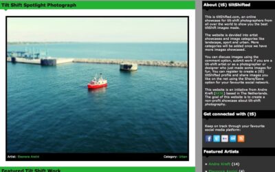 Spotlight su tiltshifted.com
