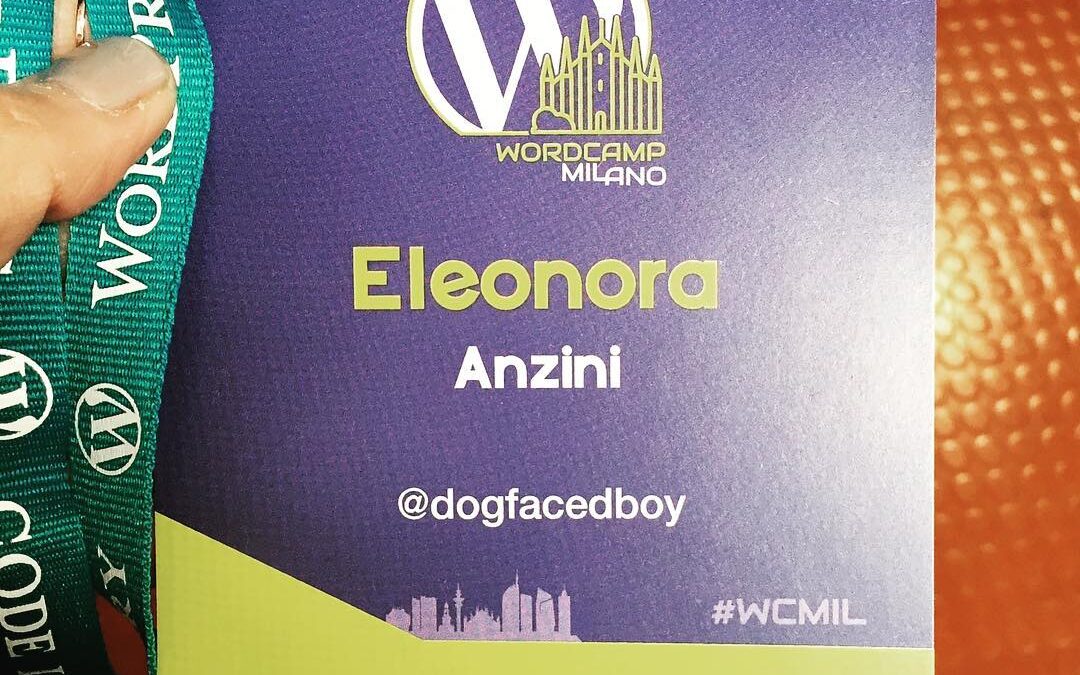 WordCamp Milano 2017